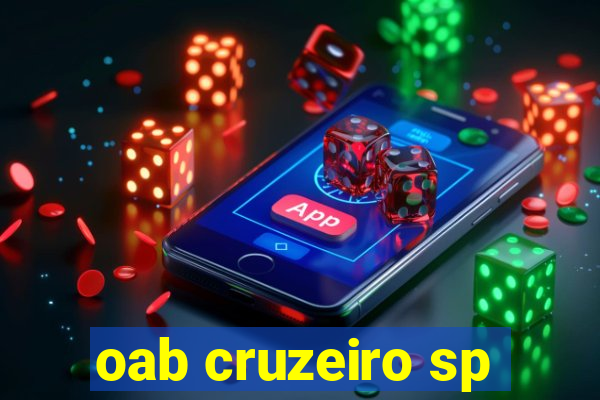 oab cruzeiro sp